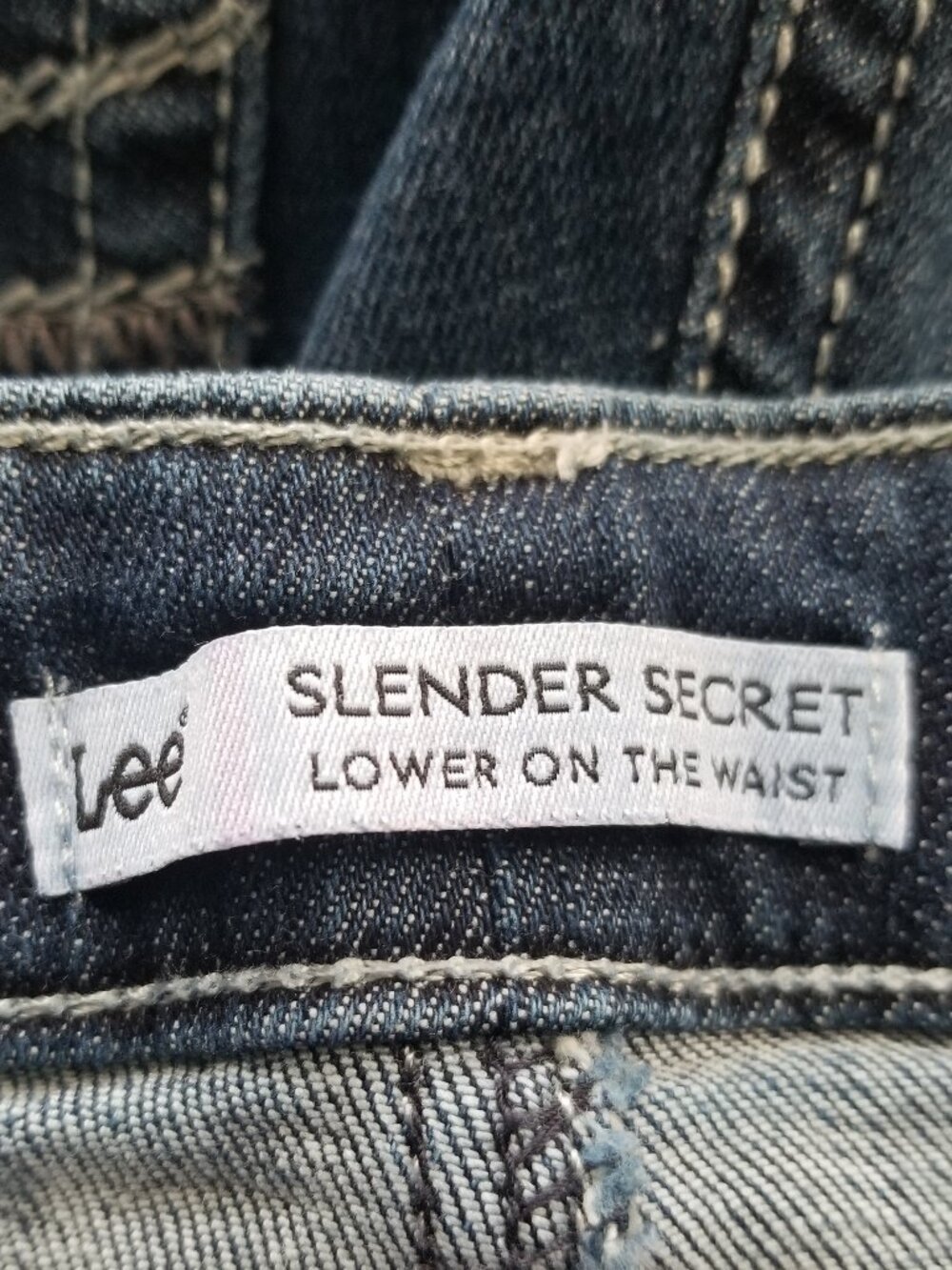Lee Slender Secret Low Waist Jeans 14 Medium - Picture 4 of 7